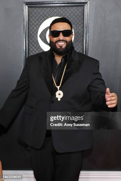 Khaled attends the 65th GRAMMY Awards on February 05, 2023 in Los Angeles, California.
