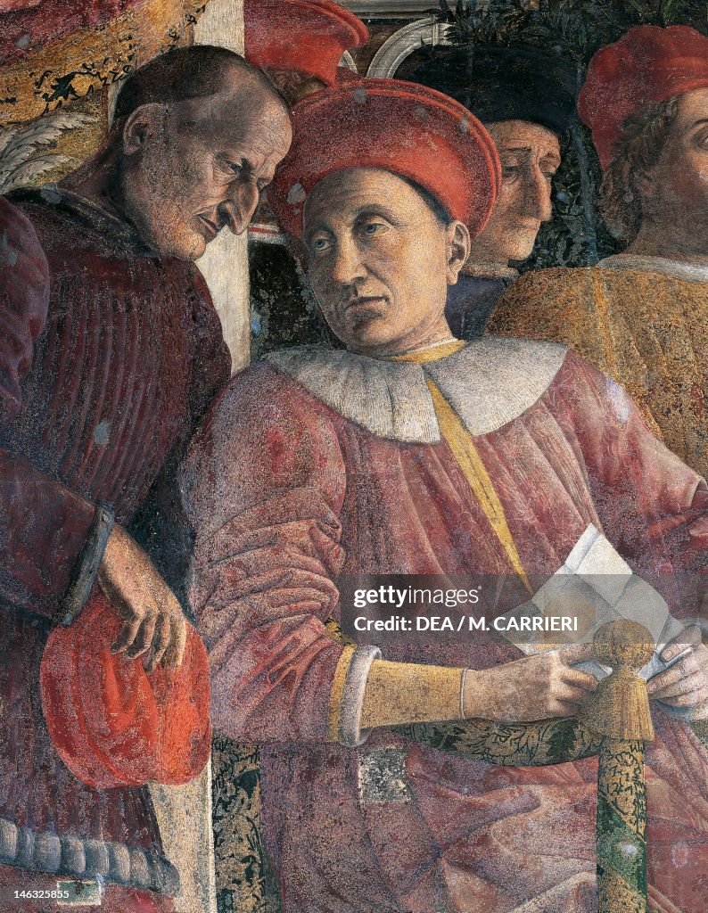 Ludovico Gonzaga and counselor Marsilio Andreasi