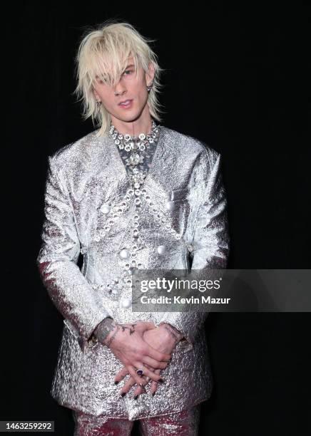 Machine Gun Kelly attends the 65th GRAMMY Awards on February 05, 2023 in Los Angeles, California.