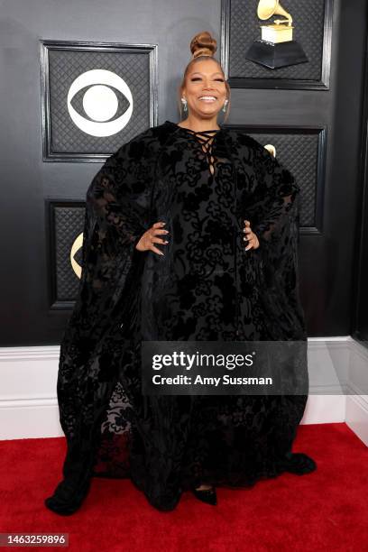 Queen Latifah attends the 65th GRAMMY Awards on February 05, 2023 in Los Angeles, California.