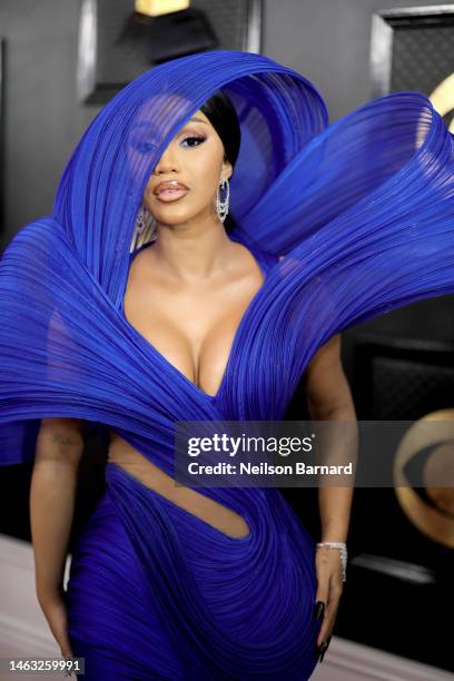 Cardi B attends the 65th GRAMMY Awards on February 05, 2023 in Los Angeles, California.