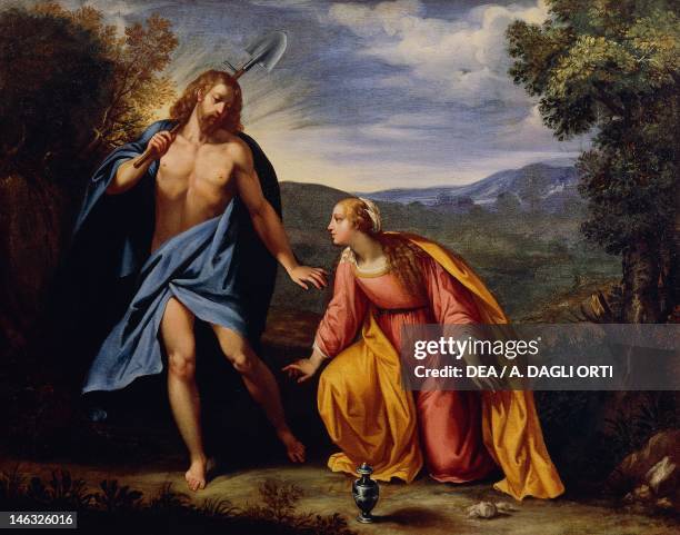 Naples, Museo Nazionale Di Capodimonte Noli Me Tangere , by Giuseppe Cesari, known as the Cavalier d'Arpino .