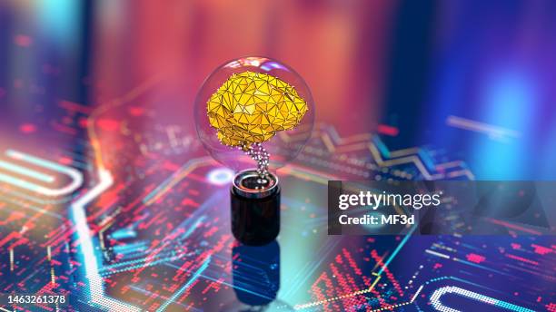 artificial intelligence concept cpu quantum computing - begrippen en thema's stockfoto's en -beelden