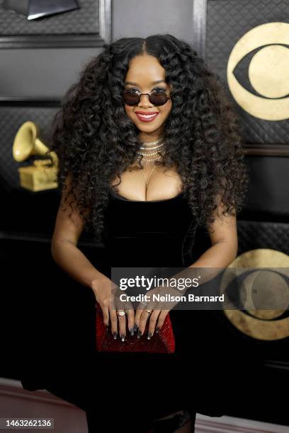 Attends the 65th GRAMMY Awards on February 05, 2023 in Los Angeles, California.