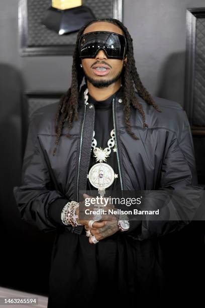 Quavo attends the 65th GRAMMY Awards on February 05, 2023 in Los Angeles, California.