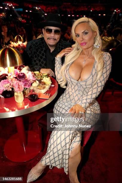 Ice-T and Coco Austin attend the 65th GRAMMY Awards on February 05, 2023 in Los Angeles, California.