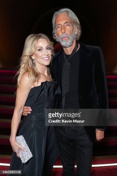Sheryl Crow and Stephen 'Scooter' Weintraub attend the 65th GRAMMY Awards at Crypto.com Arena on February 05, 2023 in Los Angeles, California.