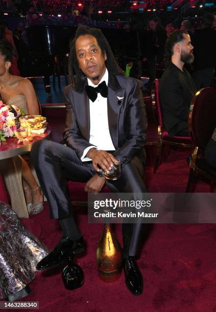 Jay-Z attends the 65th GRAMMY Awards at Crypto.com Arena on February 05, 2023 in Los Angeles, California.