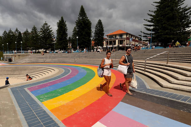 AUS: Rainbows Decorate Sydney Ahead Of WorldPride 2023