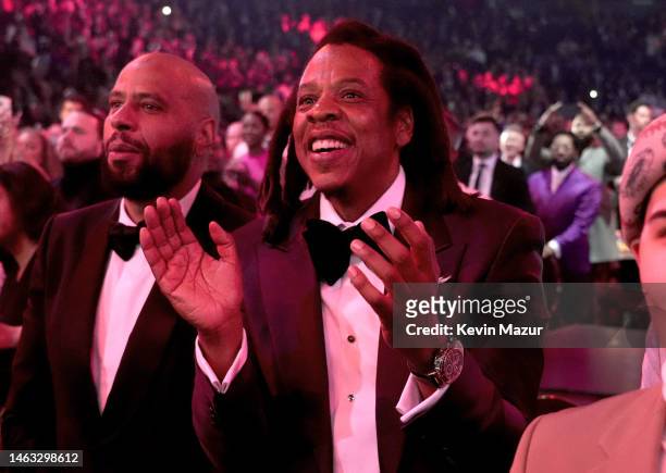 Jay-Z attends the 65th GRAMMY Awards at Crypto.com Arena on February 05, 2023 in Los Angeles, California.