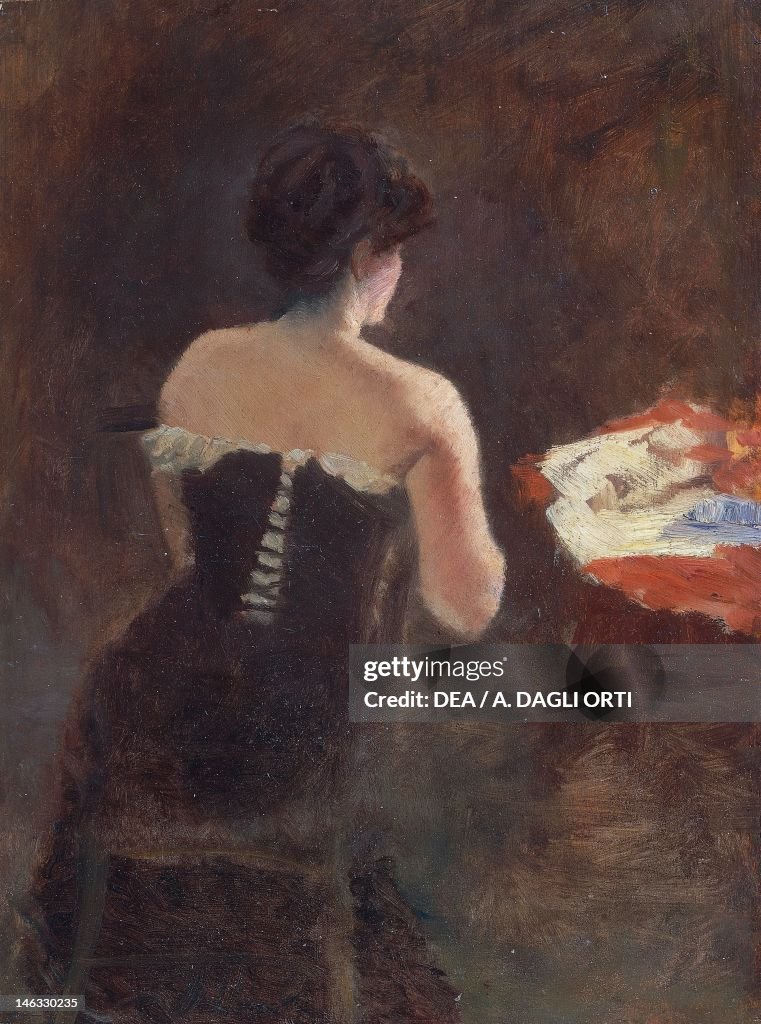 Back of a lady, 1882