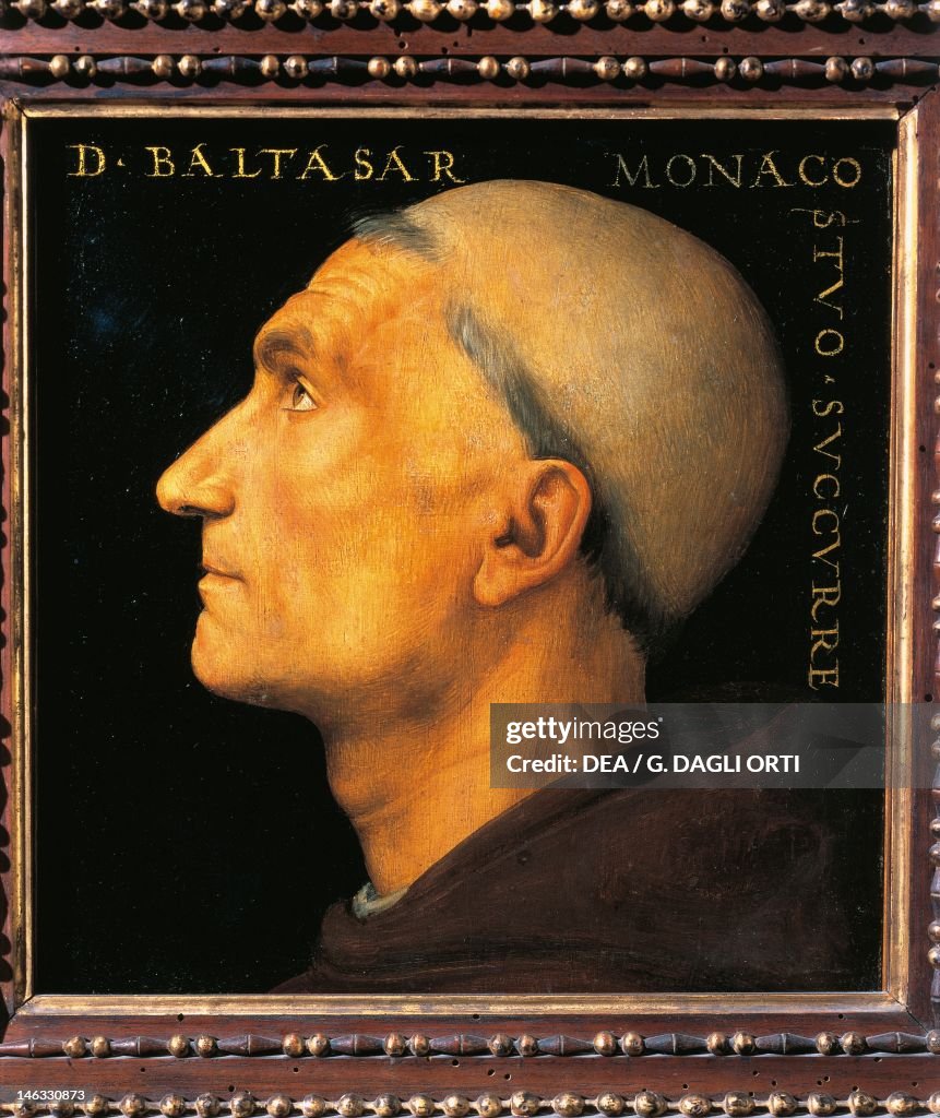 Portrait of monk Baltasar of Vallombrosa Abbey