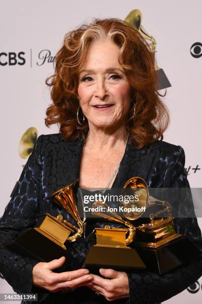 Bonnie Raitt winner of Best Americana Performance for “Made Up Mind,” Best American Roots Song for “Just Like That,” and Song Of The Year for “Just...