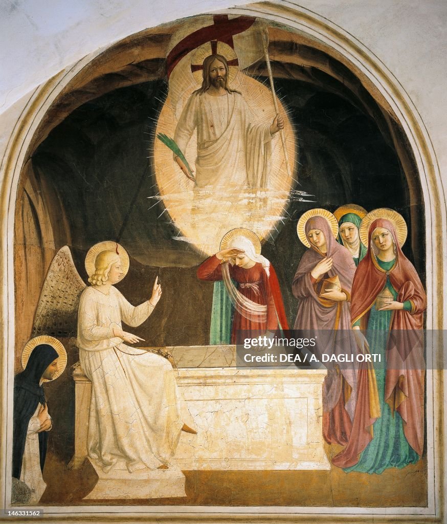 The resurrection of Christ, 1438-1447