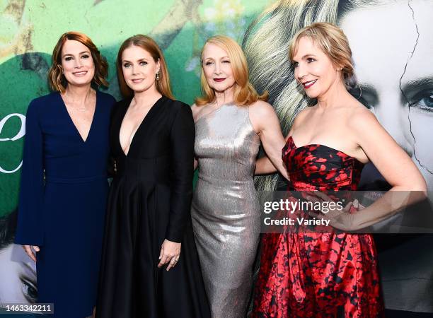 Gillian Flynn, Amy Adams, Patricia Clarkson and Marti Noxon