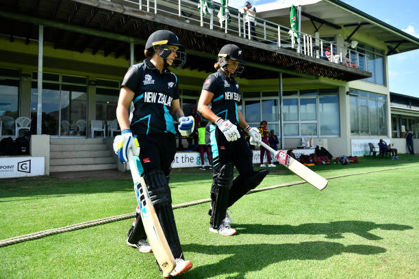 ZAF: New Zealand v West Indies - ICC Women's T20 World Cup South Africa 2023: Warm-Up Match
