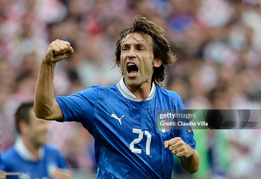 Italy v Croatia - Group C: UEFA EURO 2012
