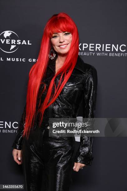 Shania Twain attends Universal Music Group's 2023 GRAMMYS after party celebration at Milk Studios Los Angeles on February 05, 2023 in Los Angeles,...