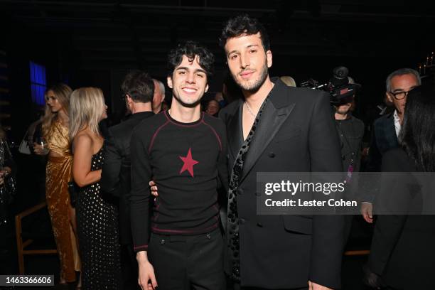 Stephen Sanchez and Sebastián Yatra attend Universal Music Group’s 2023 After Party to celebrate the 65th Grammy Awards, Presented by Coke Studio and...