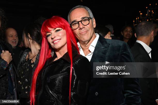 Shania Twain and Monte Lipman, Chairman and CEO, Republic Records attend Universal Music Group’s 2023 After Party to celebrate the 65th Grammy...