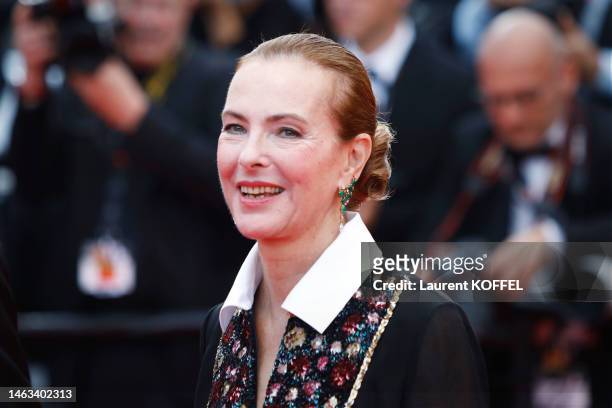 Carole Bouquet lors du 75e Festival de Cannes le 28 mai 2022.