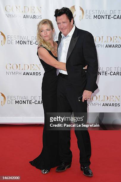 Michael Madsen and his wife DeAnna arrive at the Closing Ceremony of the 52nd Monte Carlo TV Festival on June 14, 2012 in Monte-Carlo, Monaco.