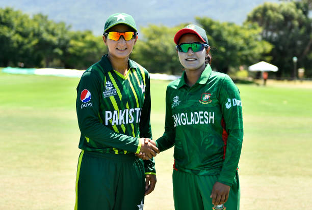 ZAF: Pakistan v Bangladesh - ICC Women's T20 World Cup South Africa 2023: Warm-Up Match