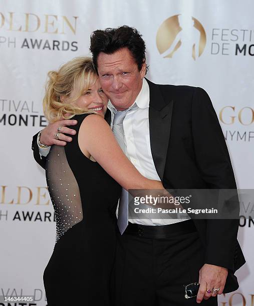 Michael Madsen and his wife DeAnna arrive at the Closing Ceremony of the 52nd Monte Carlo TV Festival on June 14, 2012 in Monte-Carlo, Monaco.