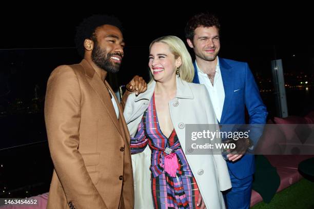 Donald Glover, Emilia Clarke, Alden Ehrenreich