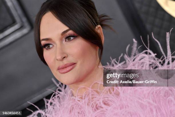 Kacey Musgraves attends the 65th GRAMMY Awards at Crypto.com Arena on February 05, 2023 in Los Angeles, California.