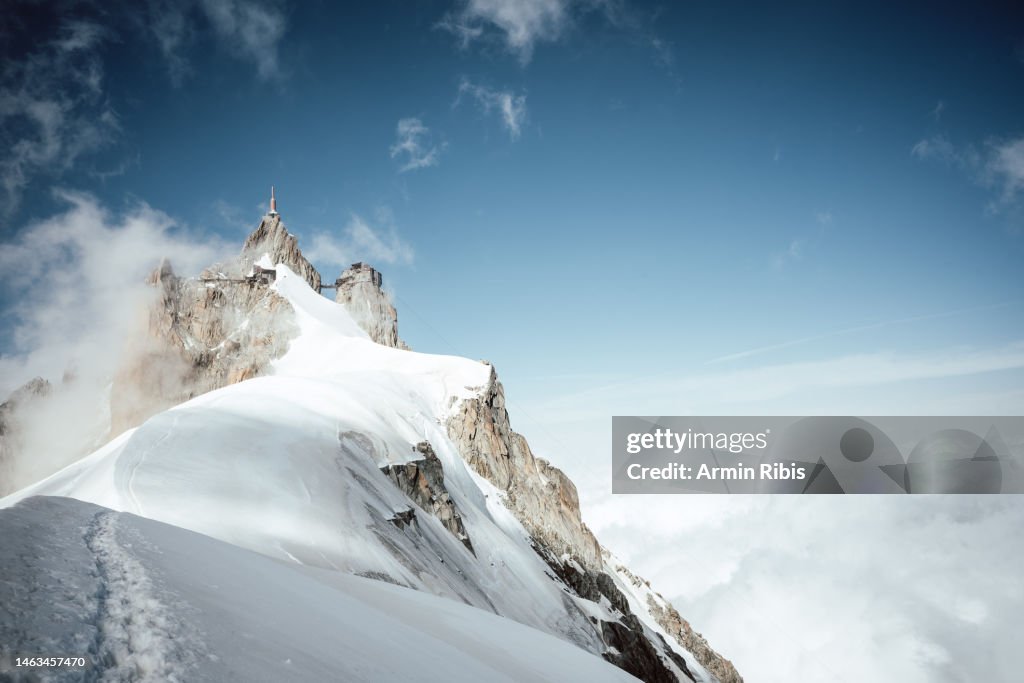 Ridge to Aiguille du Midi