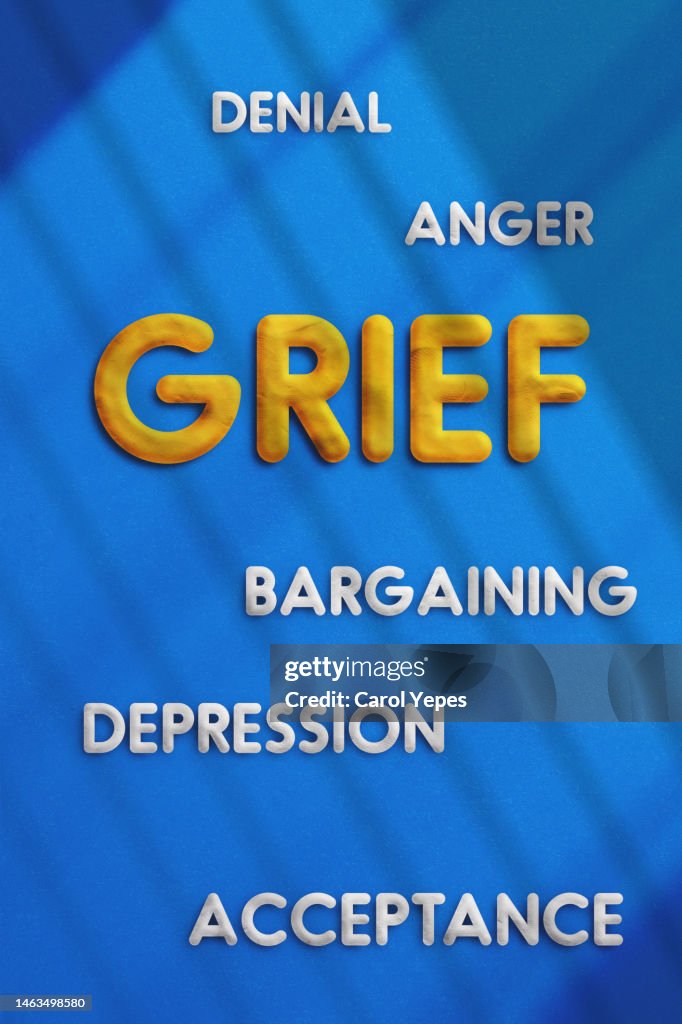 GRIEF diagram 5 stages