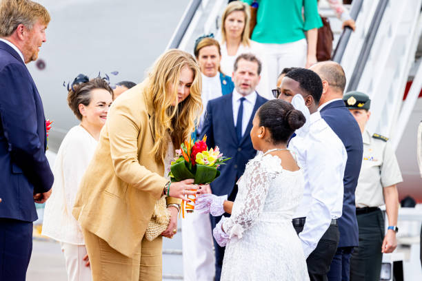 NLD: Dutch Royal Family Tour Of The Dutch Caribbean Islands