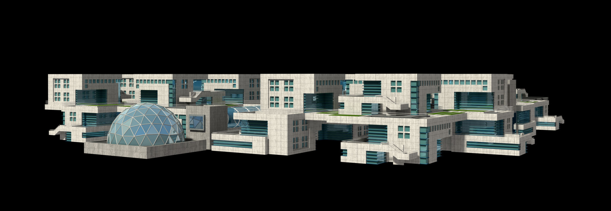 Futuristic Residential Habitat Futuristic Residential Habitat