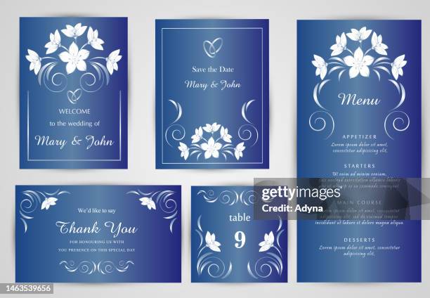 hochzeitseinladung mit blumen - jasmine flower stock-grafiken, -clipart, -cartoons und -symbole