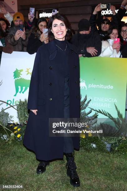 Giorgia attends the green carpet during the 73rd Sanremo Music Festival 2023 at Teatro Ariston on February 06, 2023 in Sanremo, Italy.