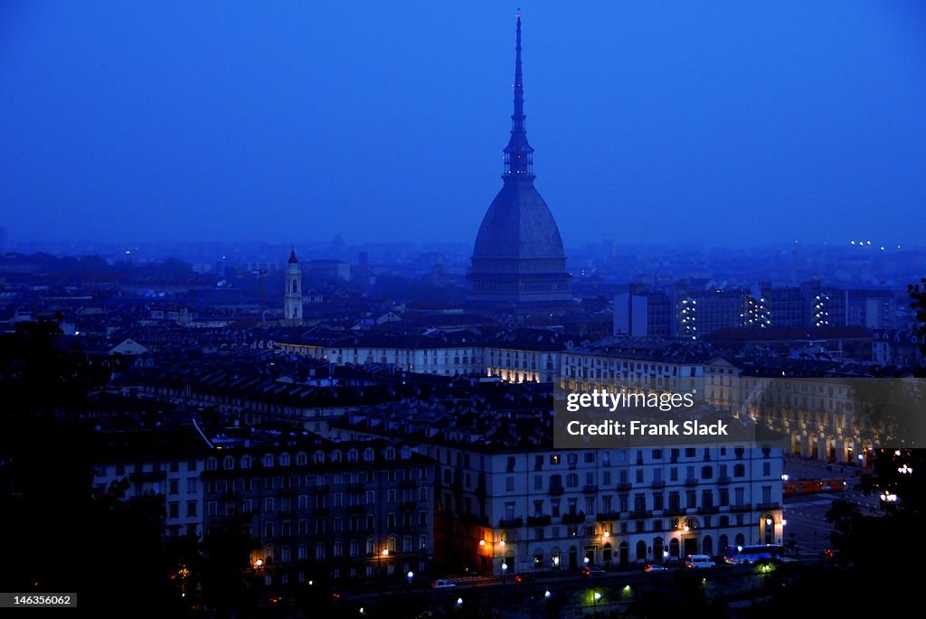 Turin before dawn