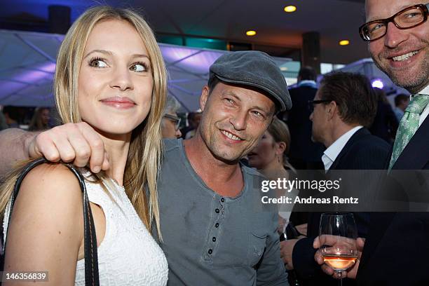 Jenny Elvers-Elbertzhagen attends the producer party 2012 of the... News Photo -