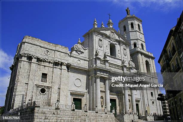 cathedral of valladolid - valladolid province stock pictures, royalty-free photos & images