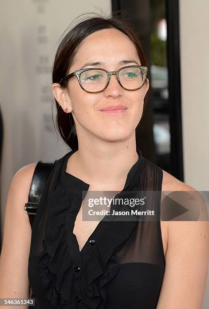 Filmmaker Dominga Sotomayor Castillo arrives at Film Independent's 2012 Los Angeles Film Festival Premiere of Sony Pictures Classics' "To Rome With...