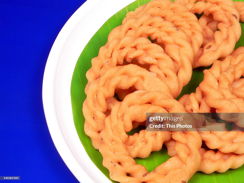 Kai Murukku, traditional Tamilnadu food