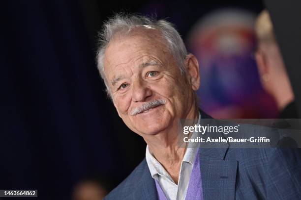 Bill Murray attends Marvel Studios' “Ant-Man and The Wasp: Quantumania" at Regency Village Theatre on February 06, 2023 in Los Angeles, California.