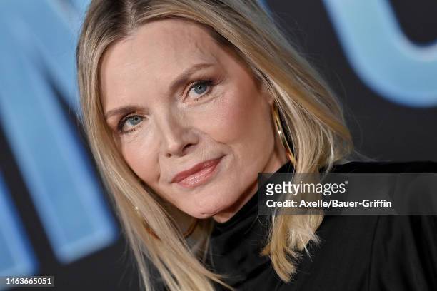 Michelle Pfeiffer attends Marvel Studios' “Ant-Man and The Wasp: Quantumania" at Regency Village Theatre on February 06, 2023 in Los Angeles,...