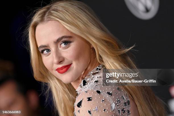 Kathryn Newton attends Marvel Studios' “Ant-Man and The Wasp: Quantumania" at Regency Village Theatre on February 06, 2023 in Los Angeles, California.