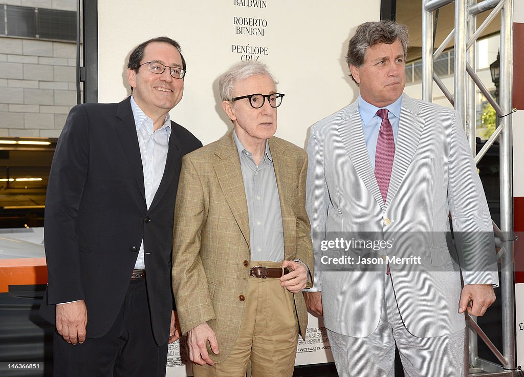 Film Independent's 2012 Los Angeles Film Festival Premiere Of Sony Pictures Classics' "To Rome With Love" - Red Carpet