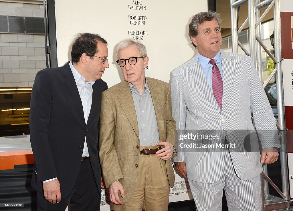 Film Independent's 2012 Los Angeles Film Festival Premiere Of Sony Pictures Classics' "To Rome With Love" - Red Carpet