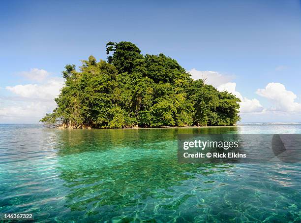 deserted tropical island - port antonio jamaica stock pictures, royalty-free photos & images