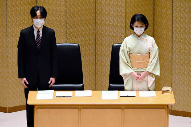 JPN: Crown Prince And Crown Princess Attend Japan Society For Promotion Of Science And Japan Academy Award Ceremony
