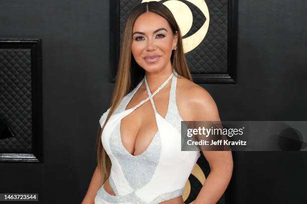 Chiquis Rivera attends the 65th GRAMMY Awards on February 05, 2023 in Los Angeles, California.