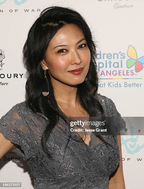 Alexandra Chun attends the Chagoury Couture Fashion Show and Annual Benefit for The Children of War Foundation at Chagoury Couture on June 14, 2012...